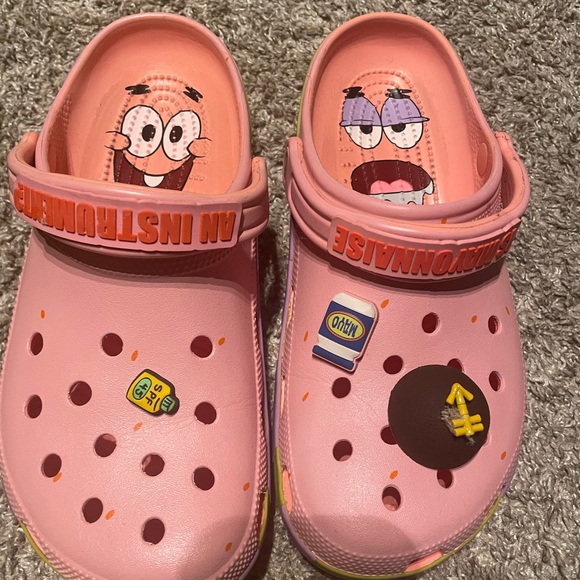 CROCS Other - CROCS Spongebob Patrick Classic Clog - Melon
